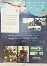 Used by the Olympic and ParaOlympic Athletes since 1960 Used by the Olympic and ParaOlympic Athletes since 1960