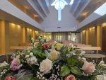 One of the chapel we hold services in, showing our beautiful flowers One of the chapel we hold services in, showing our beautiful flowers